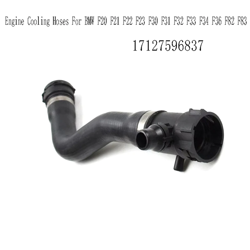 17127596837 Engine Cooling Hoses Upper Radiator Hose Water Pipe For BMW F20 F21 F22 F23 F30 F31 F32 F33 F34 F36 F82 F83