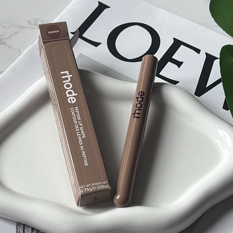 RHODE Skin Peptide Lip Shape Pen Lip Liner Long Lasting Lip Tint Pencil Pen Makeup Lipstick Powder Blusher Gloss Makeup Lipliner