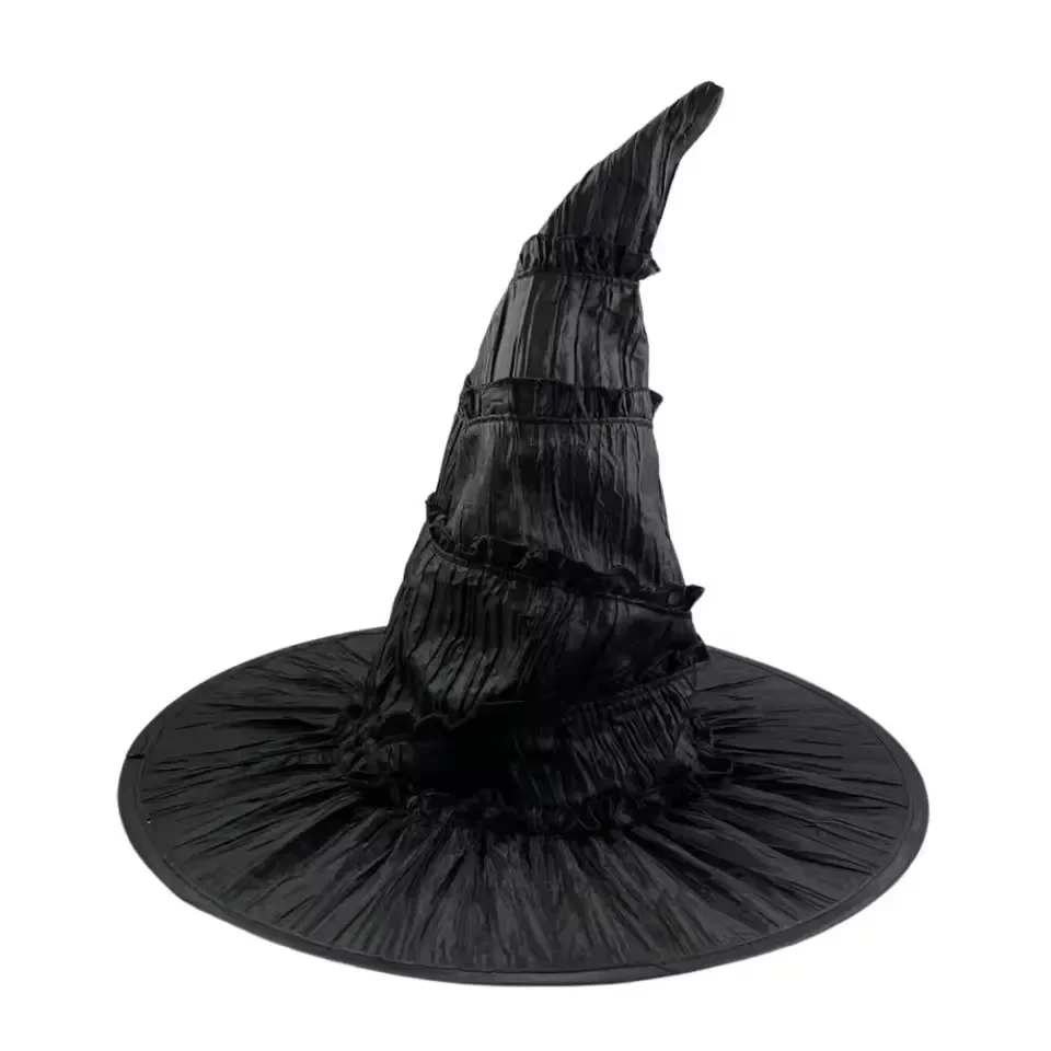 Wicked Elphaba Cappello Cosplay Occhiali Occhiali Fantasia Costume Travestimento Donna Halloween Accessori per feste Puntelli
