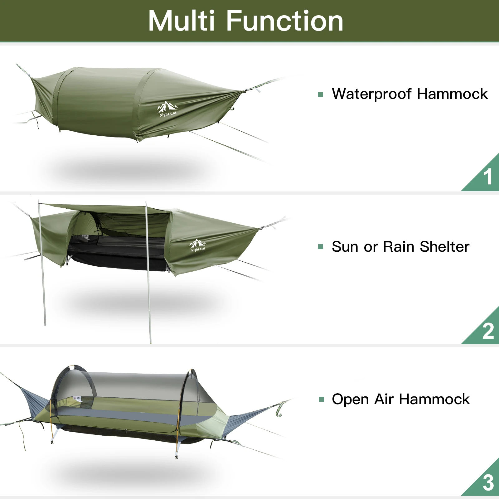 Thumbnail 3 - #7 Best Selling Hammock with Stands