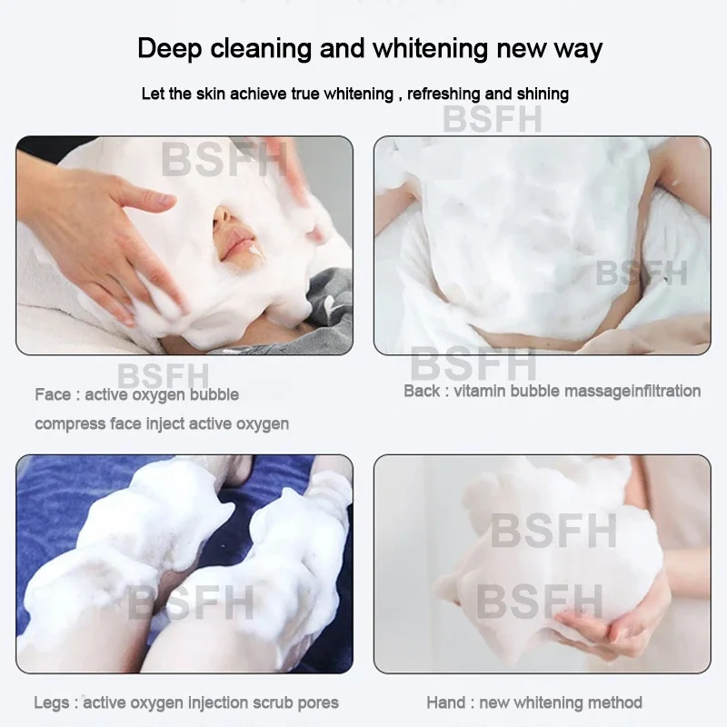 Oxygen Bubble Cleaner Cleansing Facial Body Skin Care Tool Home Use Beauty Devices Beauty Salon Multi-Functional Beauty Devices