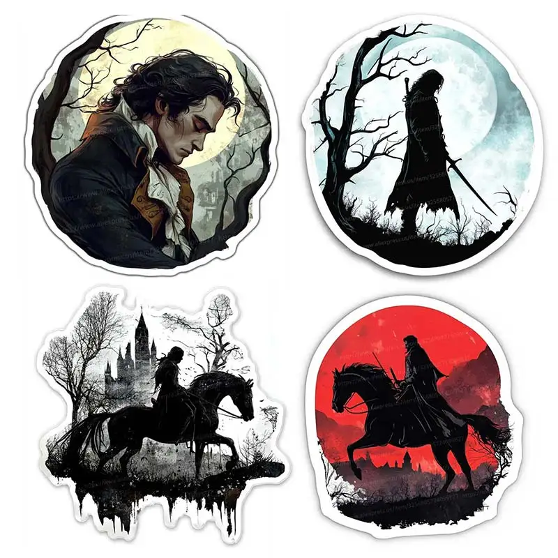 

Sleepy Hollow Car Sticker Waterproof Vinyl Decal on Bumper Rear Window Laptop Self-adhesive Decal For Car Accessories SH589