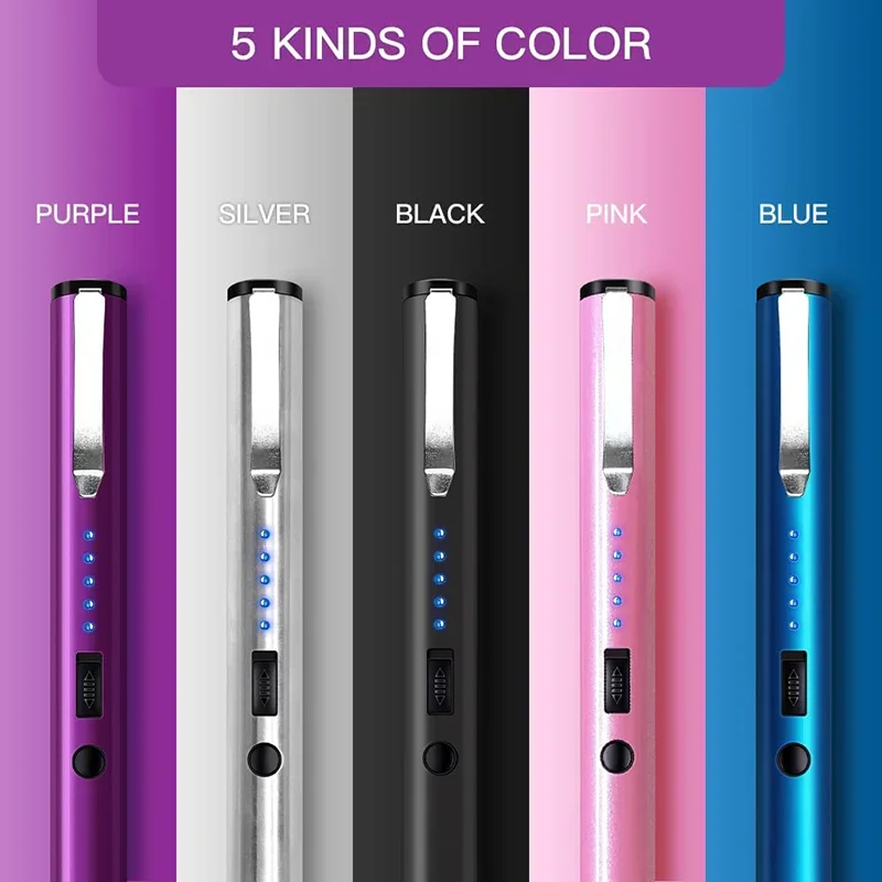 

LED Display Pulse USB Arc Plasma Lighter Rechargeable Electric Cigar Lighter Outdoor Portable Windproof High Power Lighter