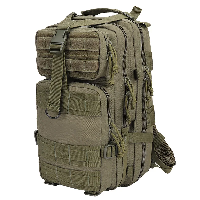 Large Tactical Backpack Oxford, Multi-functional Outdoor Hiking Camping Travel Bag, Scratch Resistant Heavy Duty Durable