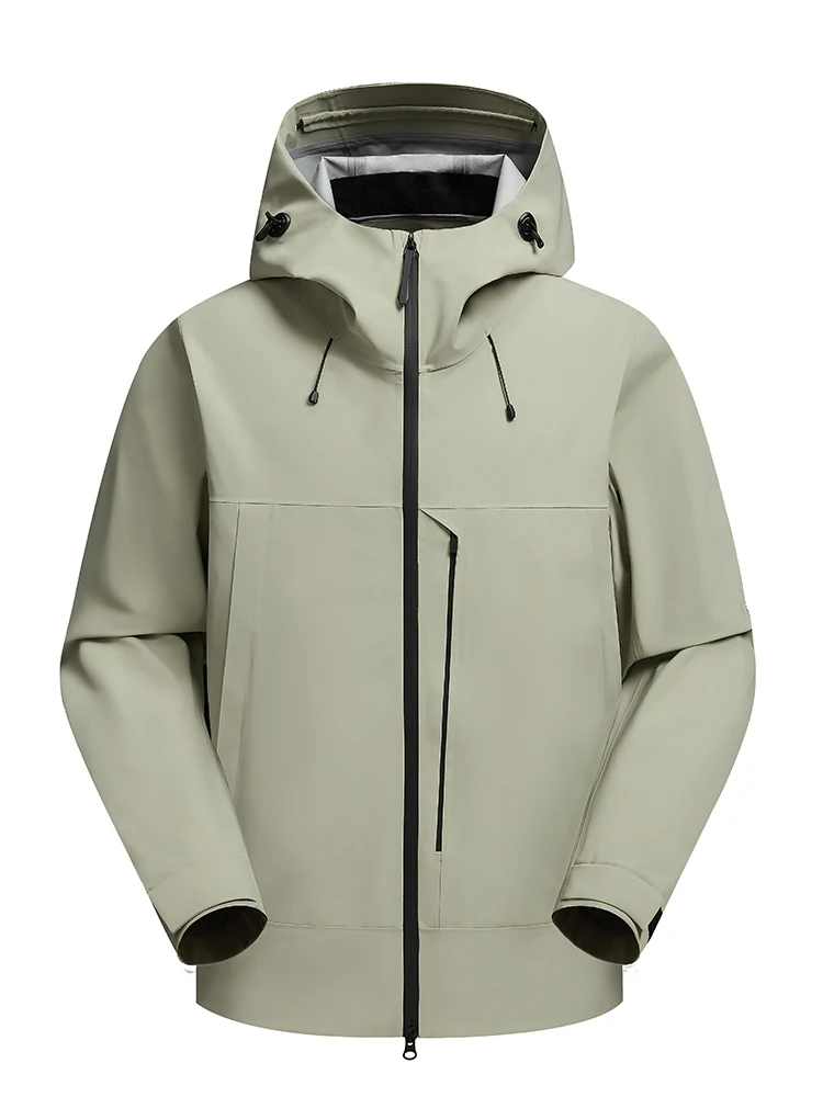 

Men's Outdoor Workwear Jaet Hooded Windproof Warmth Winter Coat Nylon Polyester Fiber Zipper Closure Long Sve Regular Fit