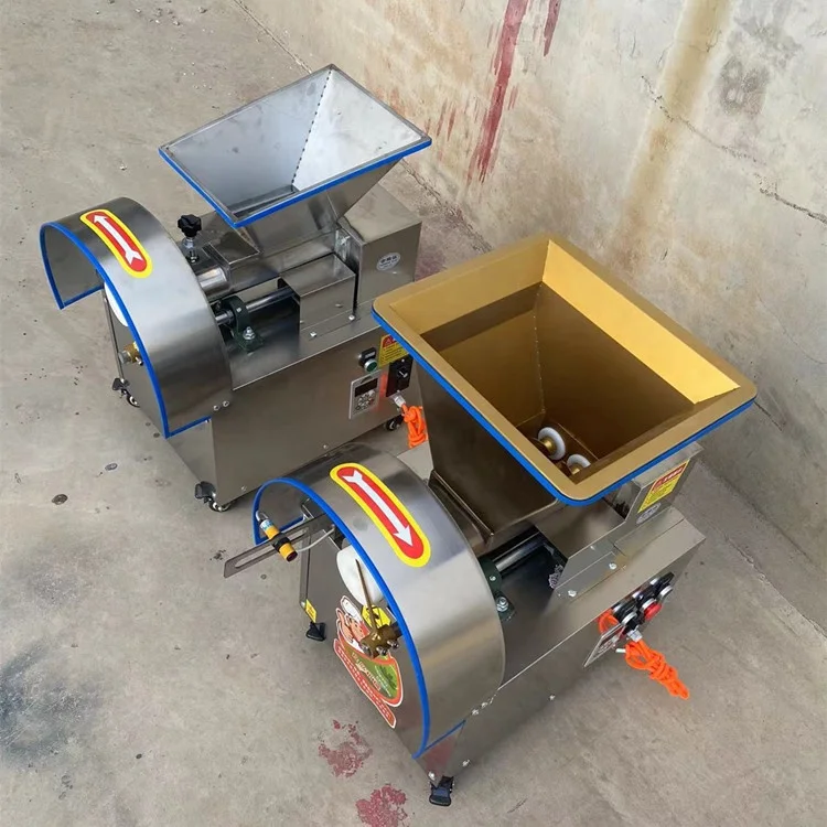 e Riempitrice per gnocchi Riempitrice per dividere la pasta Macchina per dividere la pasta Taglio quantitativo Macchina per pasta per gnocchi Mooncak