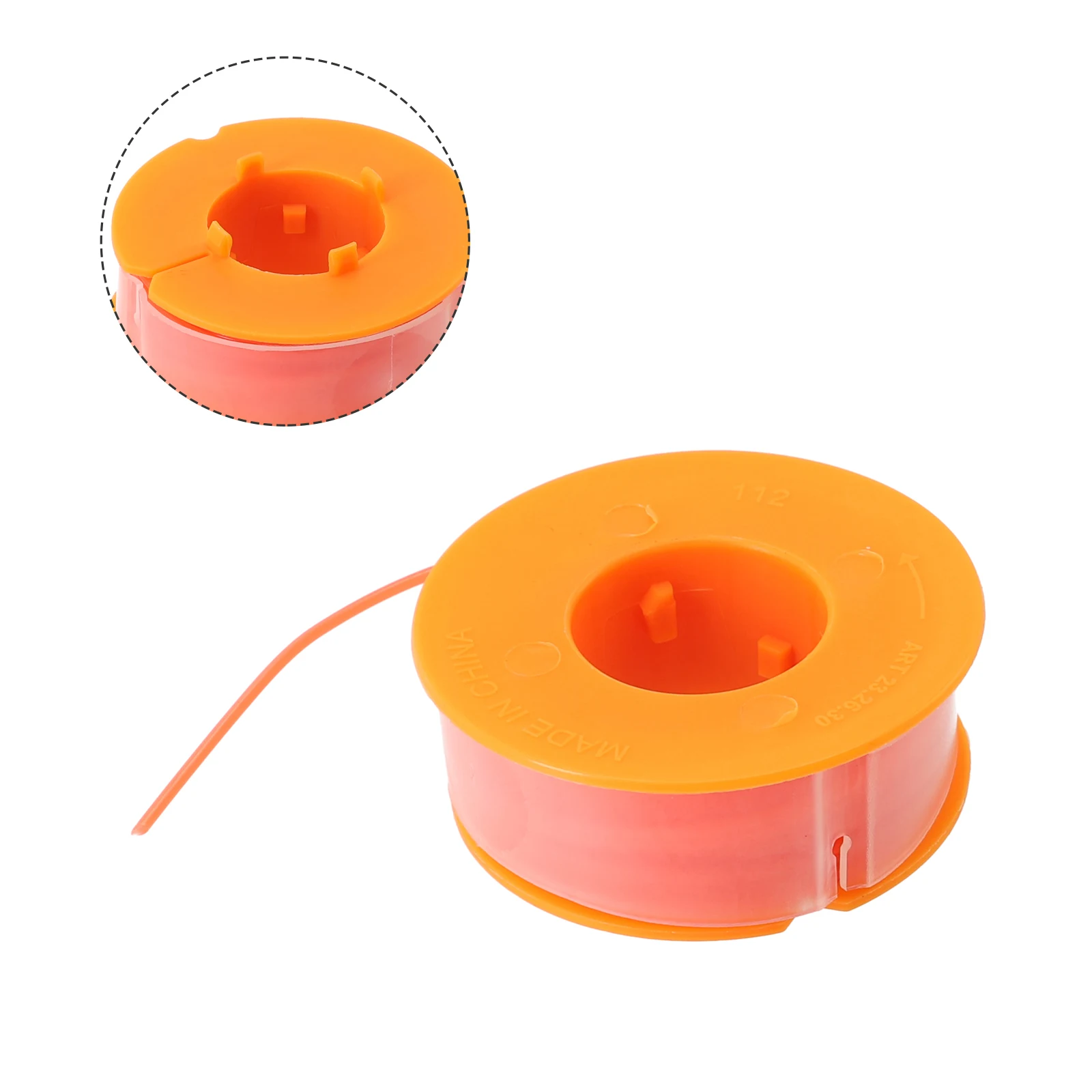 1pcs Two-line Spool For BOSCH Grass Trimmer Timmer Dpool ART 30, ART 30FA, PRT 30, PRT 30FA Two-line Spool String Trimmer Parts