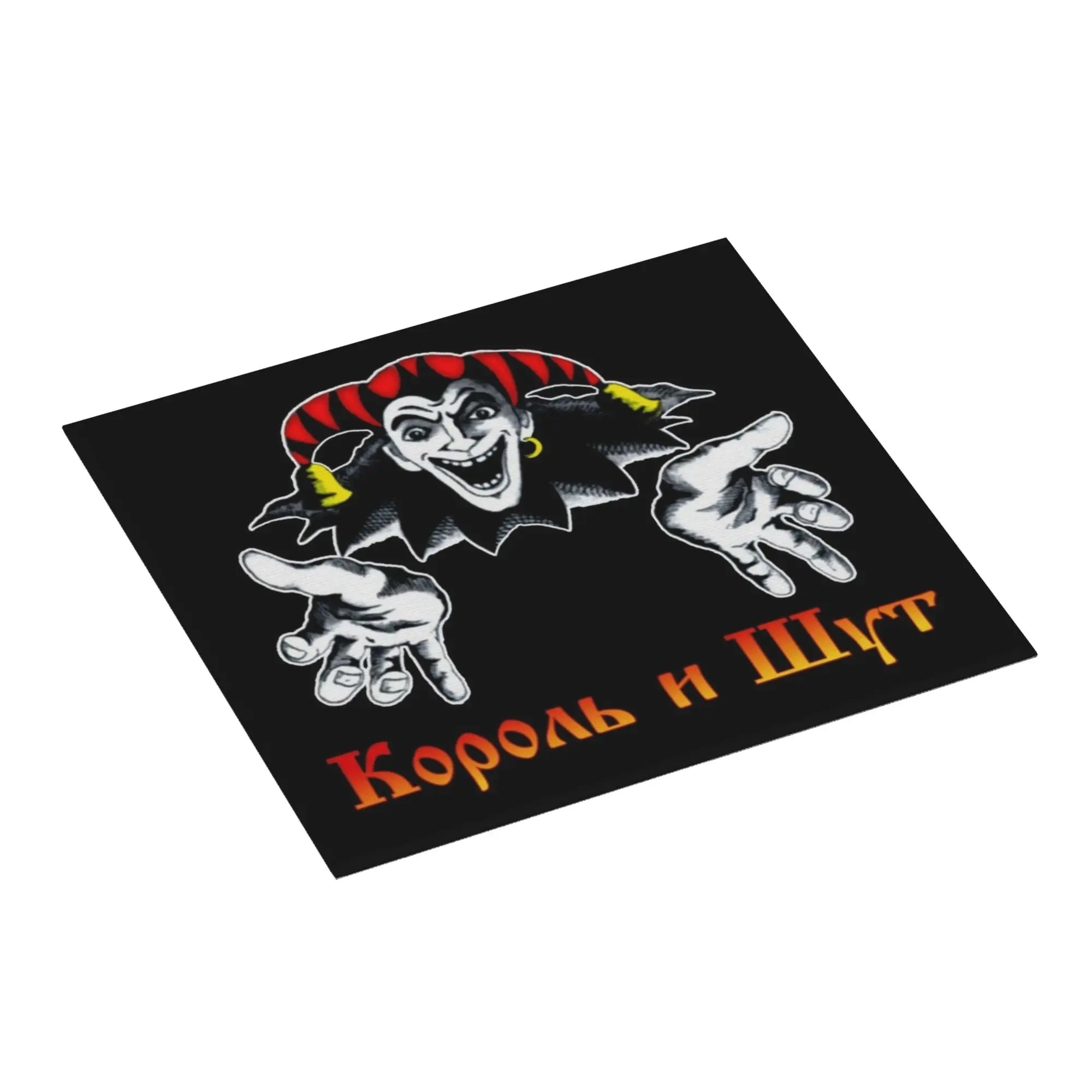 Korol I Shut Clown King And Jester Non Slip Kitchen Counter Protector Mat Barware Tableware Reusable  Drying Mat For Kitchen