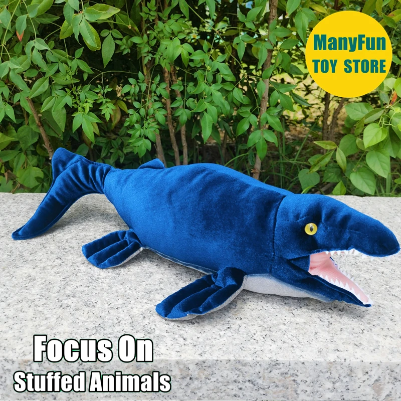 

Himalayasaurus Plush Toy Realistic Shonisaurus Plushie Lifelike Ichthyosaur Stuffed Animal Simulation Doll Toy Gift