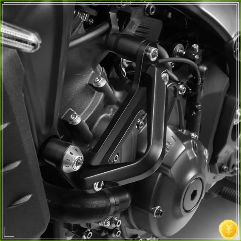 

Motorcycle Body Anti-Fall Block Crash Bar For FZ09 MT-09 2021-2023 Engine Bumper Frame Sliders Falling Protector