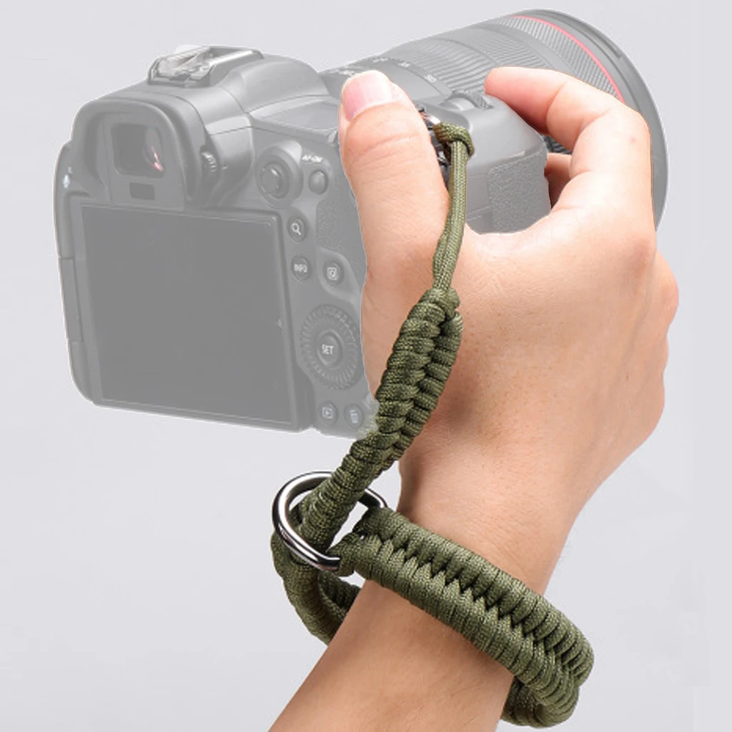 Universal Camera Strap Camera Wrist Strap Hand Grip Braided Wristband For EOS NEX A7R3 A7C RX100 XT4 DSLR Camera Accessories