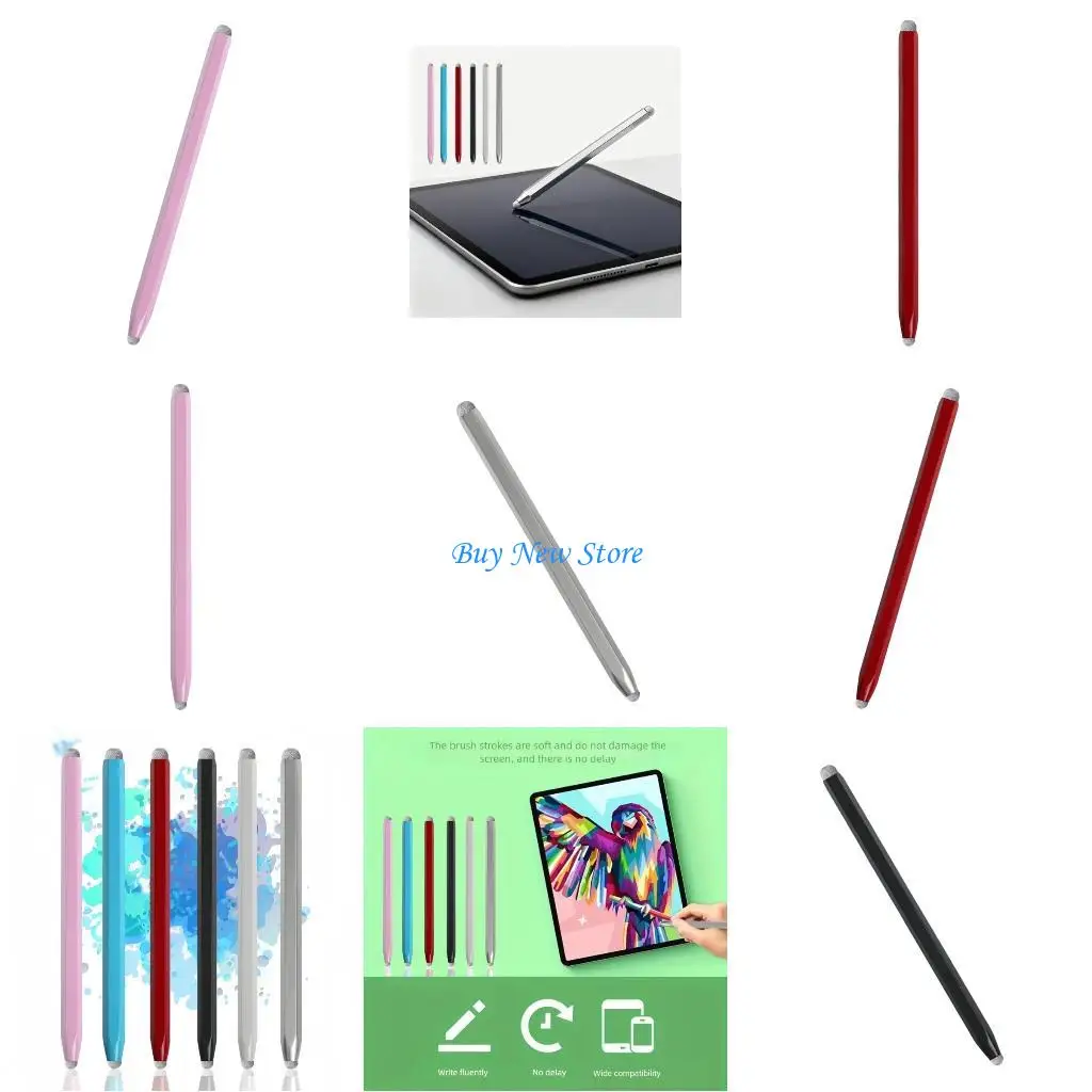 

20CE Touch Pen For Tablets Phones Precise Tip Soft Head Pressure Sensitive Control