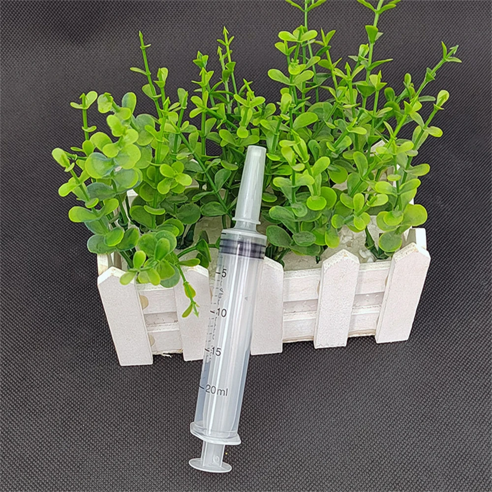 20/60ml Disposable Syringes Plastic Bulk Needle-Free Syringes Without Needle Syringe Glue Pet Feeding Needle Dog Accessories