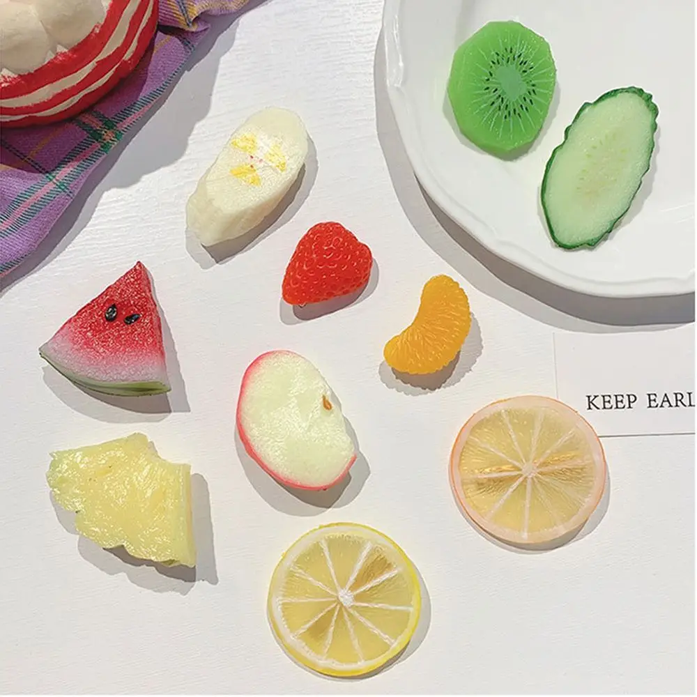 1PC Funny Fruit Strawberry Lemon Hairpin Hair Clips For Kids Girls Women Hair Accessories Duck Bill Clips Side Clips