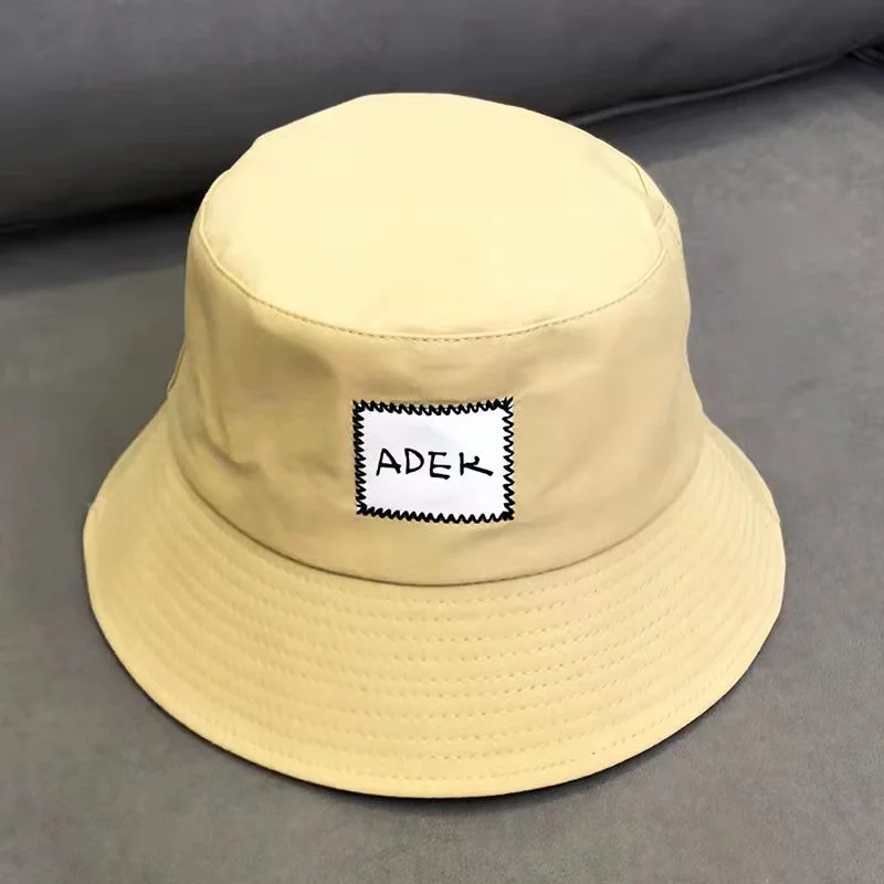 2022 New Bucket Hat Candy Color Sunscreen Women Headgear Outdoor Travel Cycling Headdress Fishermen Hats Hip Hop Panama Dicer image 4