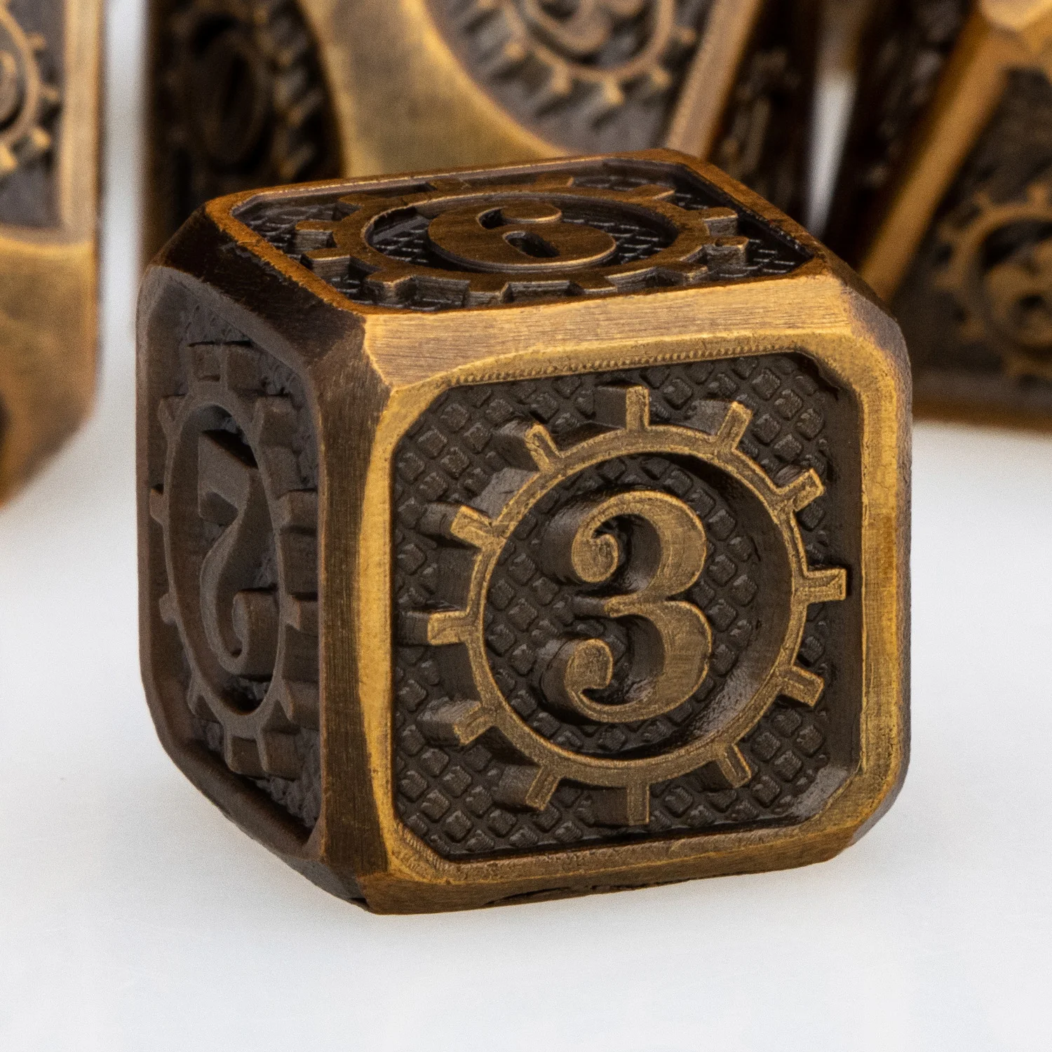 

Металлические игральные кости DND Set Dungeon and Dragon, 7 шт., D и D набор костей, многогранные кости для ролевых игр D20 D12 D10 D8 D6