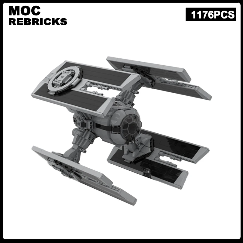 Space War Series TIE Harpoon Stealth Starfighter MOC Building Block Assembly Model Brick Toys Children's  Christmas Gifts