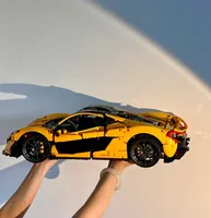 3893Pcs Technical Building Blocks Compatible 42172 Mclaren P1 Moc Bricks Model for Adults Sports Car for Christma Party Gifts