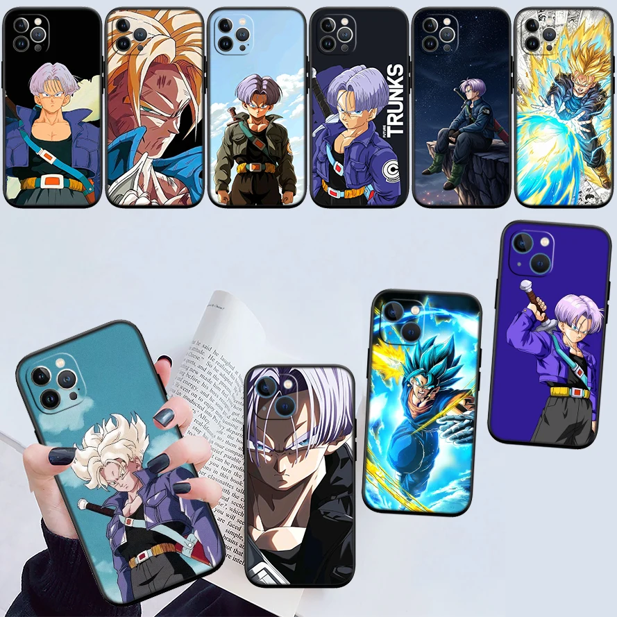 FD17 Dragon Ball Trunks Phone Case for Samsung M06 M15 M16 M35 M55 M56 A36 A42 A50 A50S A51 A52 A32 A33 A05 A05S A06 A16 A20