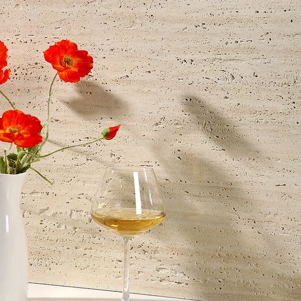 8Pcs Lightweight Imitation Gypsum Wall Panels Decorative Wall  Material Easy Install Indoor Wall Decor for Background Wall