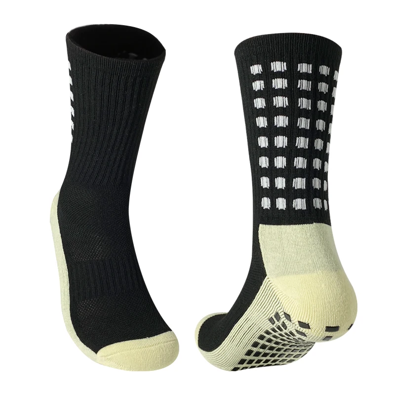 Anti-slip Football Socks Men Women Non-slip Soccer Basketball Tennis Sport Socks Grip Cycling Riding Socks