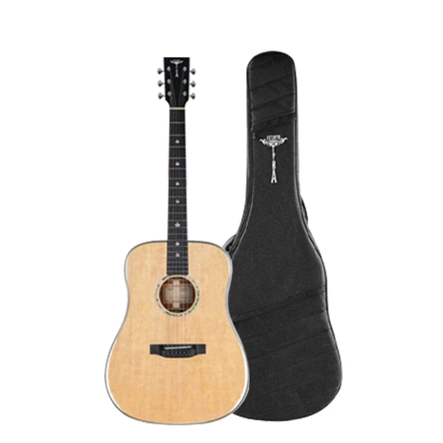 Guitar TD10/TG-10 Folk Ballad Veneer Guitar Beginner 41-Inch Electricity Box Boys and Girls