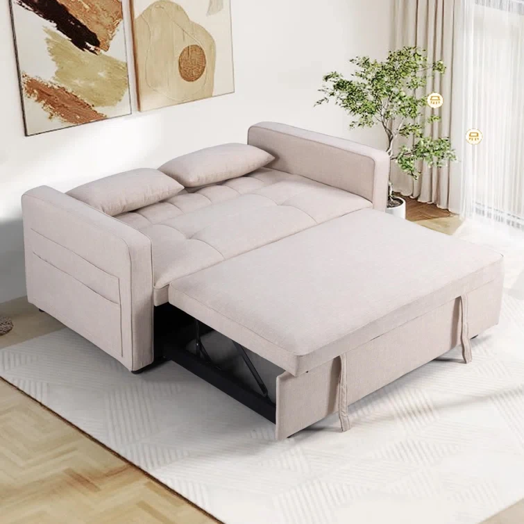 Huichen Home Custom Sofa Bed Single Double Sleeping 2 Seater Pull Out Folding Sofa Bed For Living Room