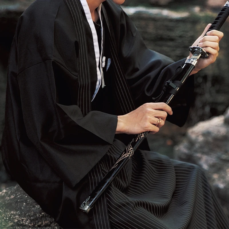 Haori Samouraï Traditionnel Homme – Kimono – photo 11