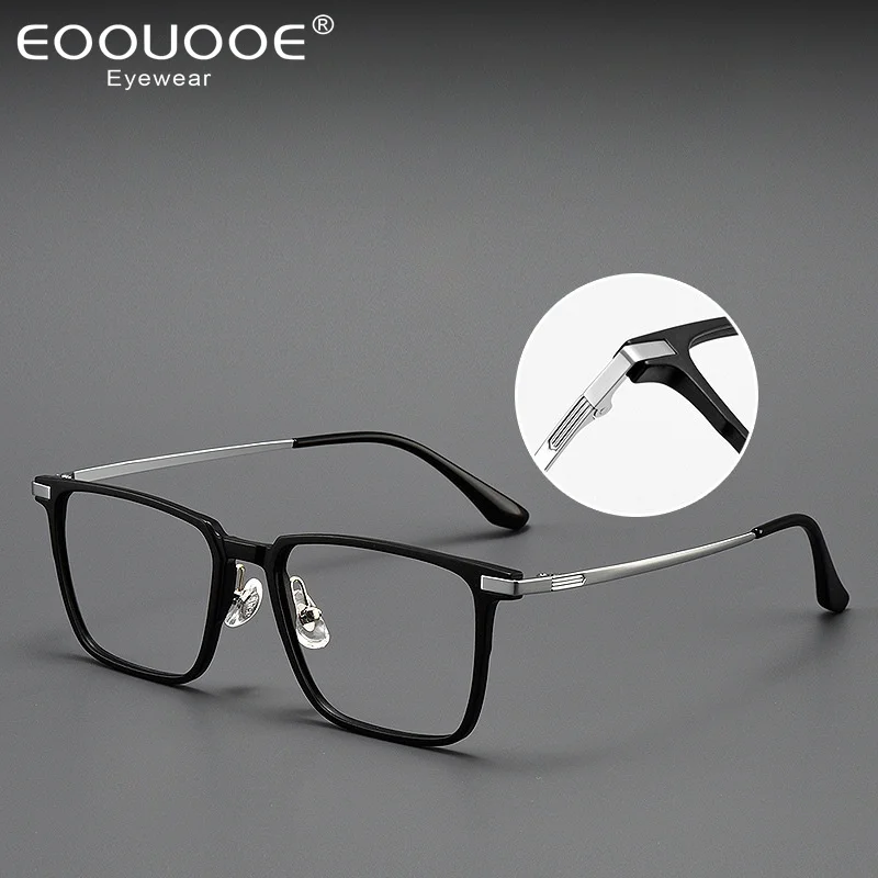 

Aluminum Magnesium Pure Titanium Eyeglass Frame Business Box Men's Eyeglass Frame New 2024 Optical Prescription GGlasses 93006