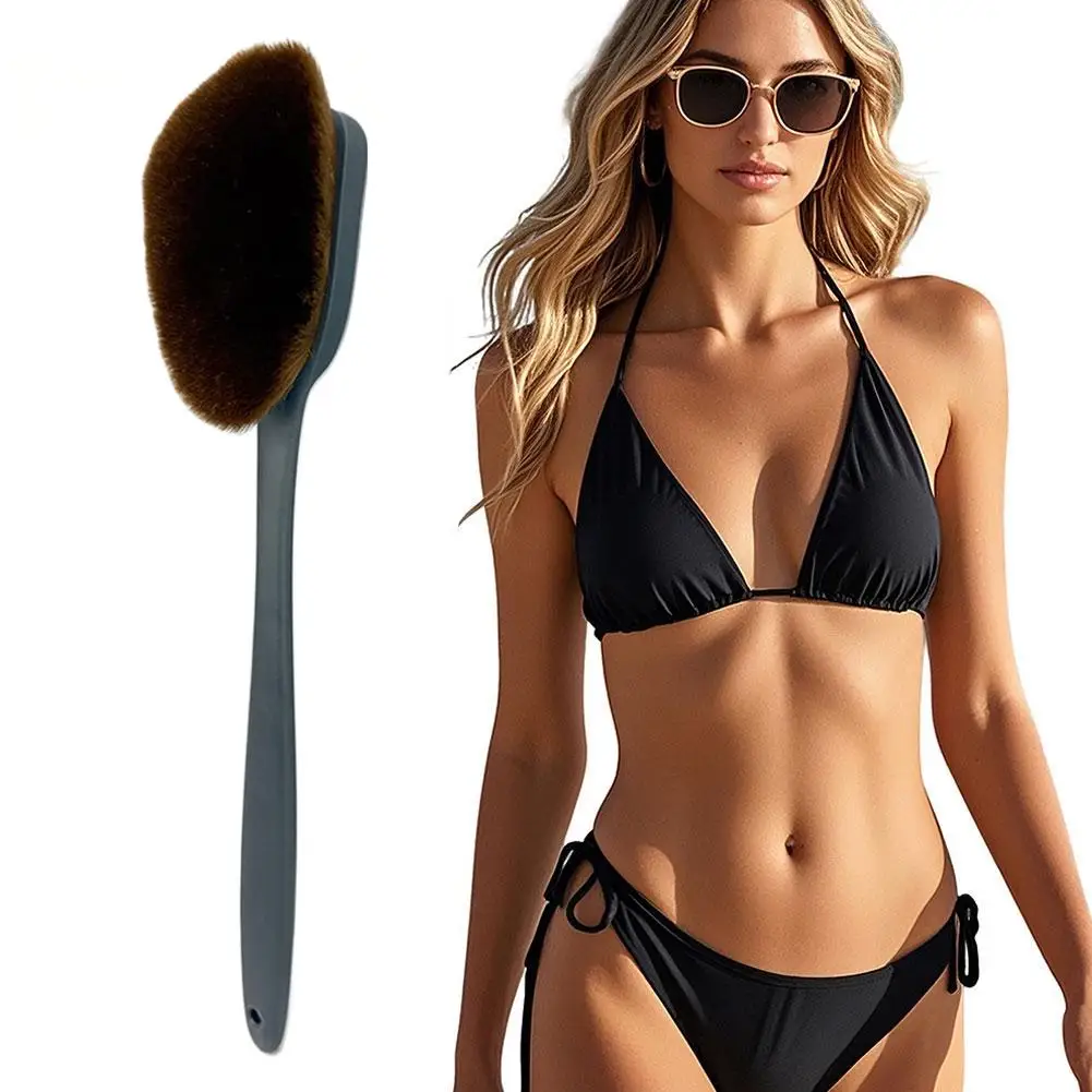 Lotion Sunscreen Ointment Applicator Multi-Function Application Back Brush Brush Applicator Long Handle Sunscreen Tool Smea E4F3