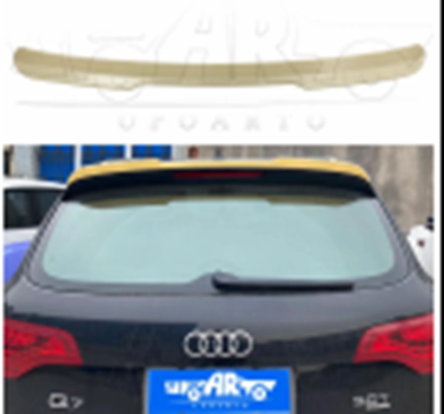 

2017+ для AUDI SQ5/Q5 S-Line MK2 (B9) задний спойлер