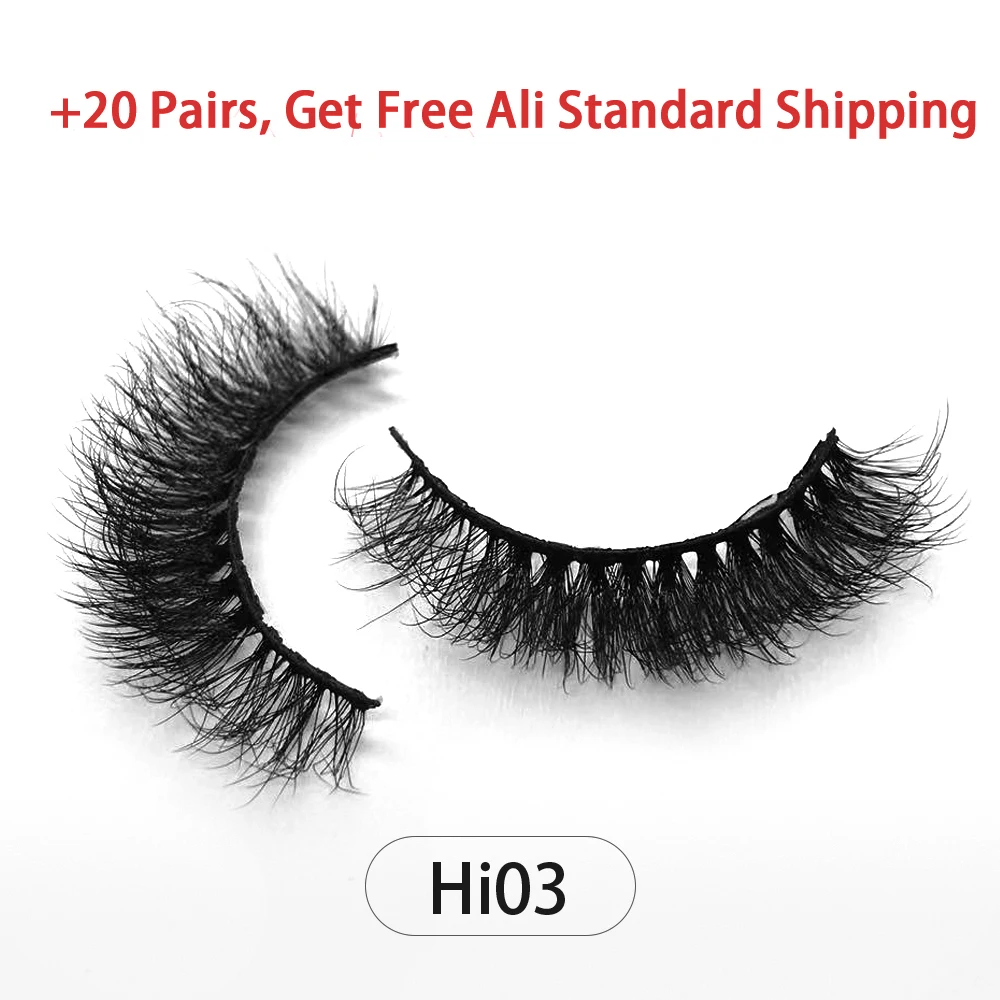 Dropshing  Natural False Eyelashes Cheap Fake Lashes Long Makeup 3D Faux Mink Lashes Extension Eyelash Faux Cils for Beauty