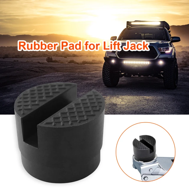 Uniwersalne gumowe podkładki pod podnośnik samochodowy, ochraniacze ramy, adapter, gumowa podkładka pod podnośnik samochodowy z rowkiem do podłogi, do Lexus, Subaru, Fiat, Volvo