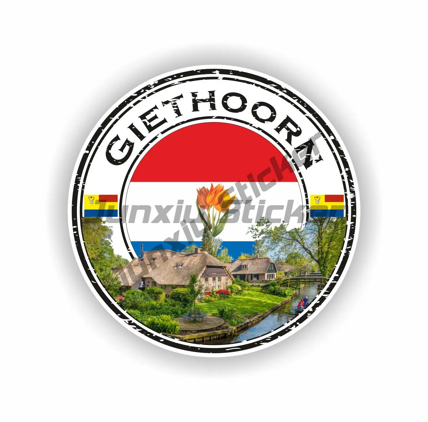 PAYS-BAS Bouclier Néerlandais NEDERLAND Stickers Autocollant 75mm x2 PAYS-BAS Bouclier Néerlandais NEDERLAND Stickers Autocollant 75mm x2