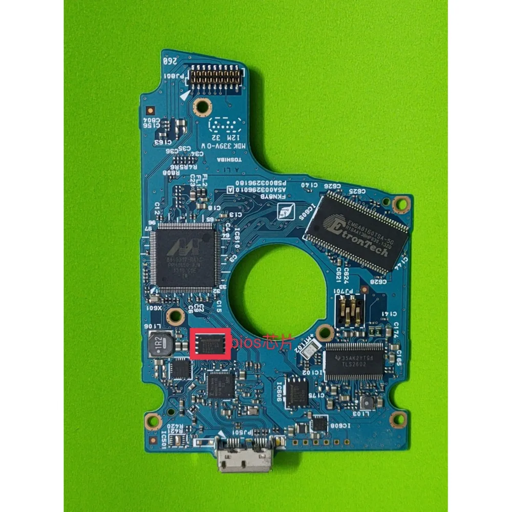 Placa de circuito de disco duro móvil, probada para Toshiba G003309A, G003296A, G003250A