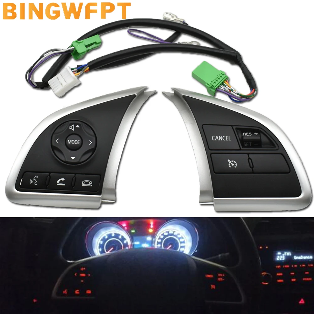 Cruise Control Switch Steering Wheel Button For Mitsubishi Eclipse Cross 2016 2017 2018 For outlander 3 2013 2014 2015 2016-2019