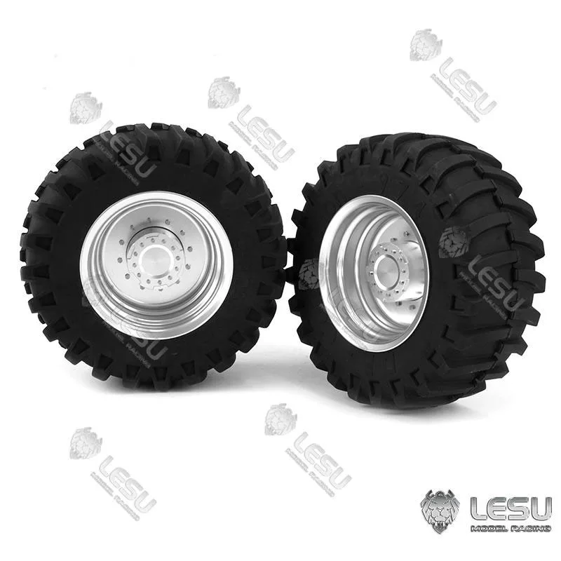 LESUSimulation truck model tractor wheel hub front and rear size wheel hub aluminum alloy CNC production RD-2012