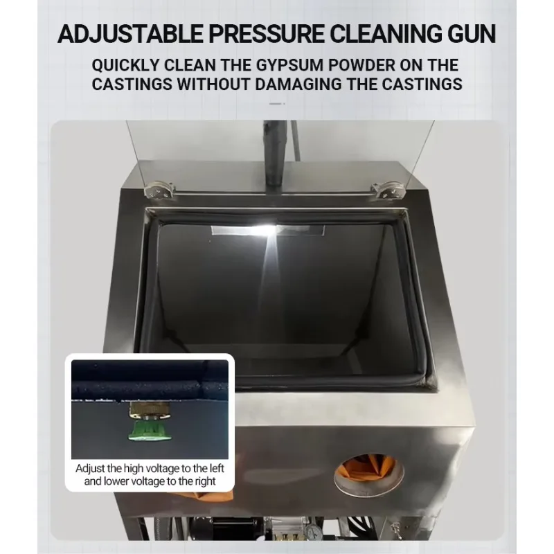 Water Jet Cleaning Machine For Cleaning Gipsum Washing Machine Jewelry Equipment