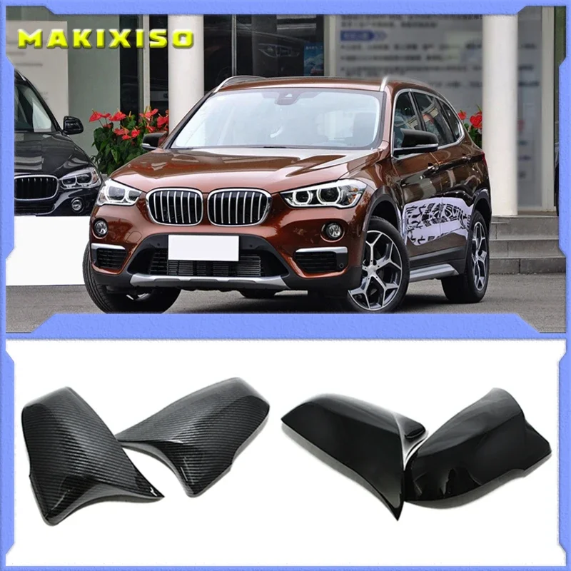 

X1 F48 Carbon Mirror Cover For BMW X2 F39 F46 F45 F49 F52 Z4 G29 1 2 Series Touring Side RearView Mirror Case M Look 2014-UP