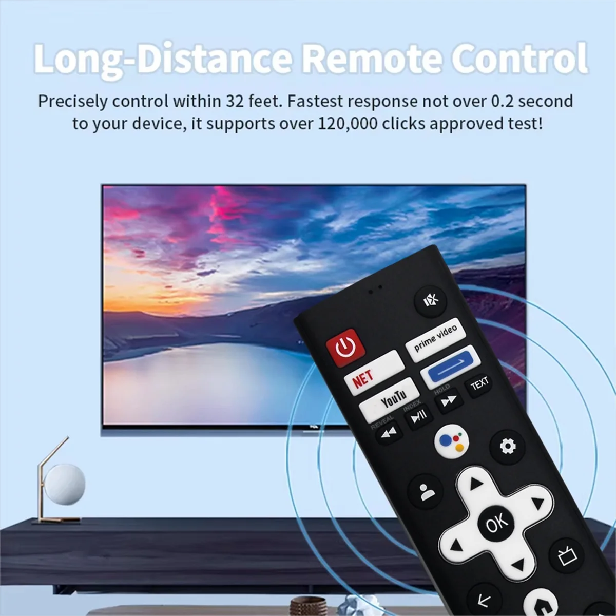 

B43C Replace HS-7A05H-00 Voice Remote Control for SKYWORTH HS-7A05H-00 TV Remote Control A