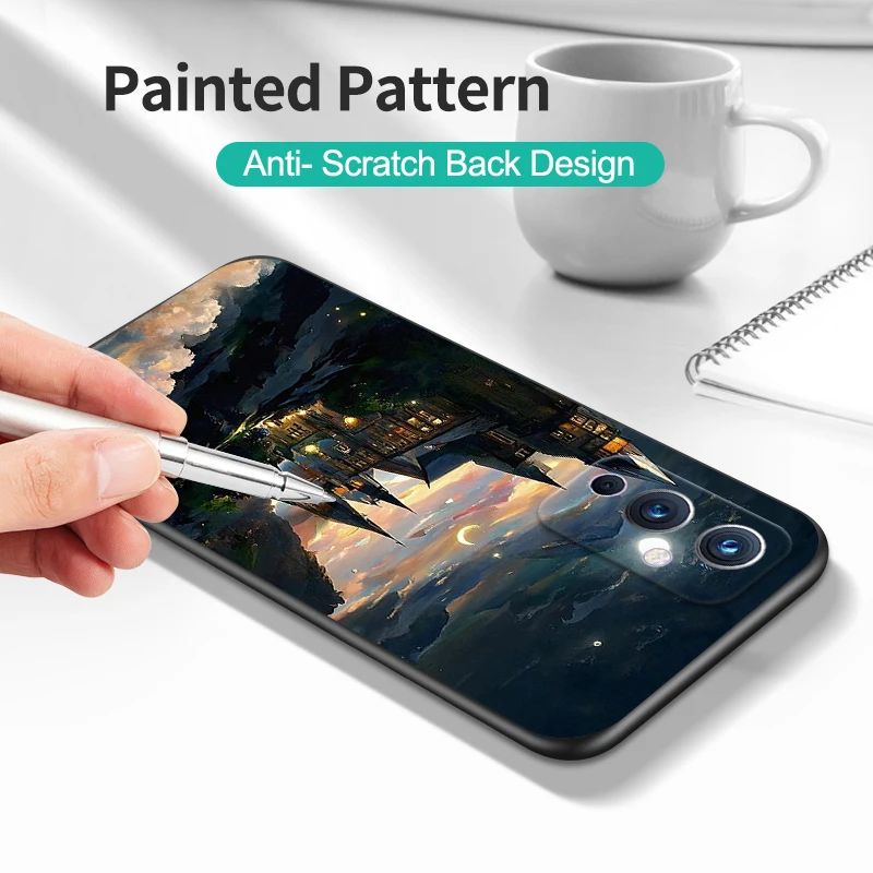 For OnePlus 9 Case For OnePlus 9 Pro Case For OnePlus 9R Case One Plus 9 EU/NA R 9Pro 5G black tpu case car cat game