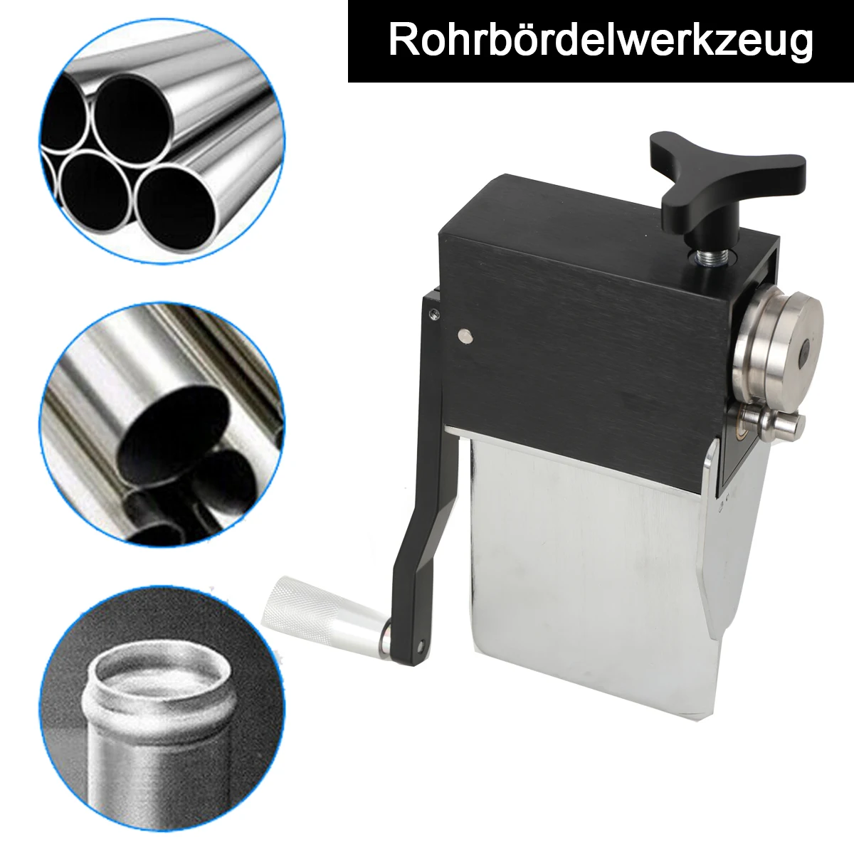 Image of Strumento per perline per tubi in acciaio per macchine a rulli per tubi intercooler per tubi da 5/8 pollici e tubi più grandi Rullo per perline per tubi manuali cod004