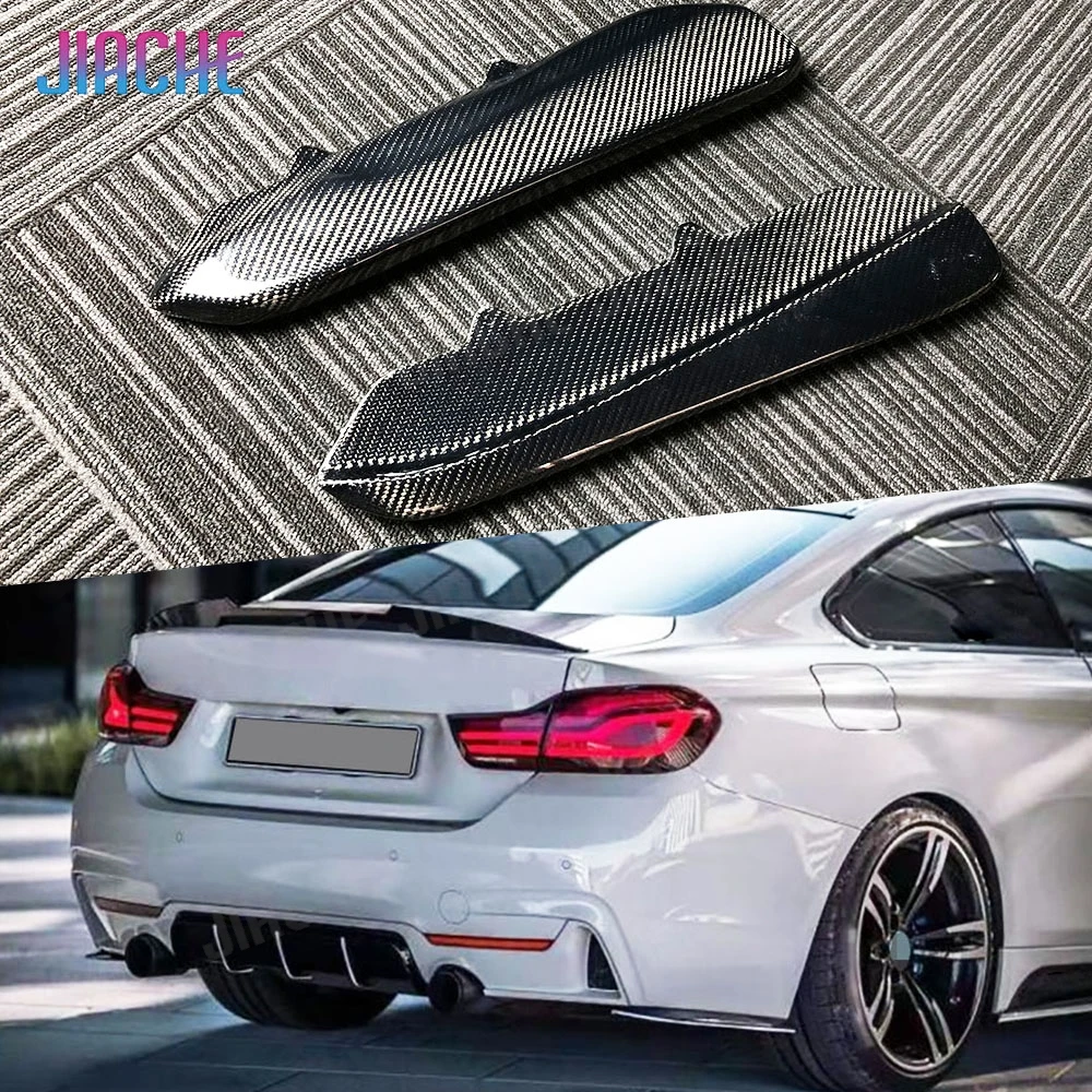 

Carbon Fiber Rear Splitters Lip Flaps for BMW 4 Series F32 F33 F36 M Sport 2014-2019 FRP Rear Bumper Splitters Car Accessories