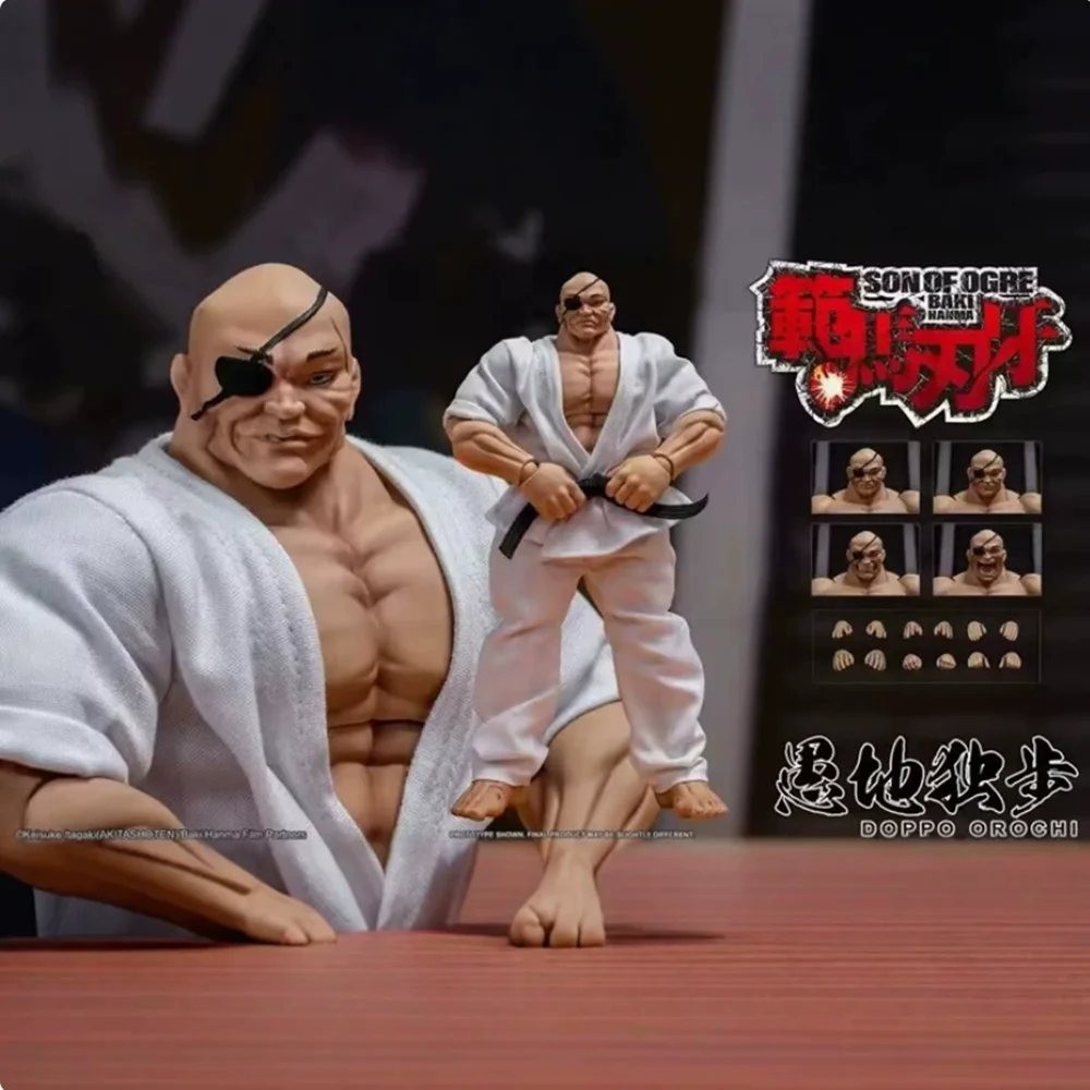 ST Storm Toys 1/12 Doppo Orochi Baki The Grappler Figura de Acción, Modelo
