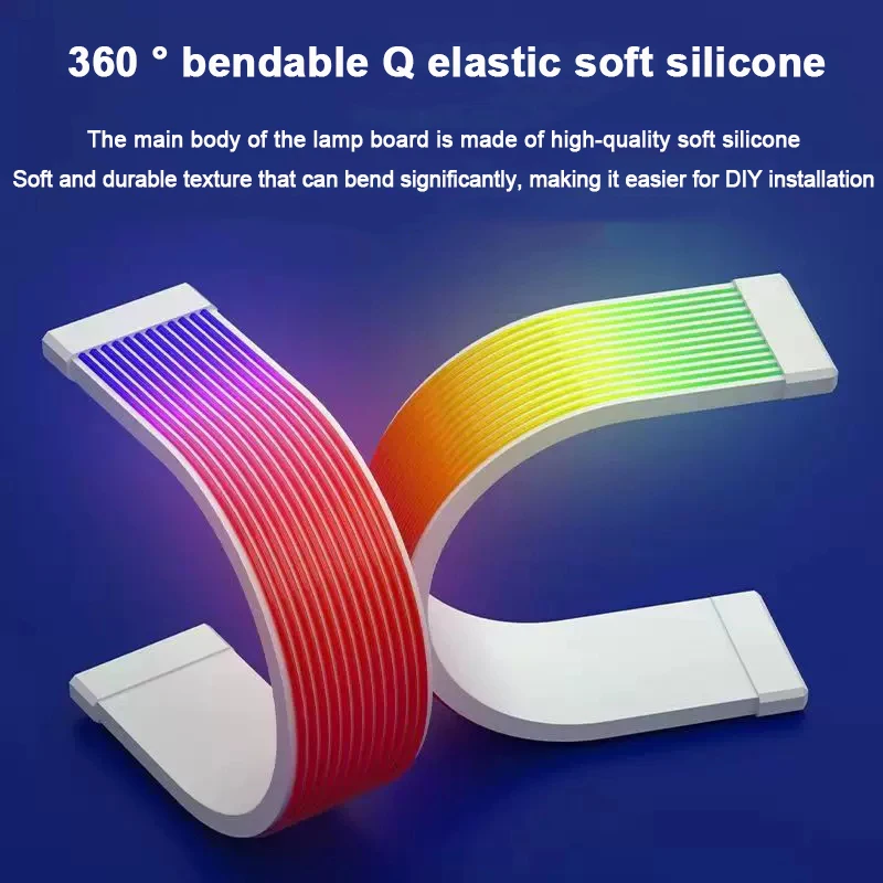 ZEZZIO ARGB Light Strip 5V 3Pin ARGB Motherboard 24Pin Extension Cable Vest Computer sea view room case decorative light board