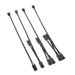 Angitu for Corsair RGB To Standard ARGB 4-Pin 5V Adapter RGB Cable 30cm Extension Cord HD LL120 140 QL 1x2x3x4xExtension Cable