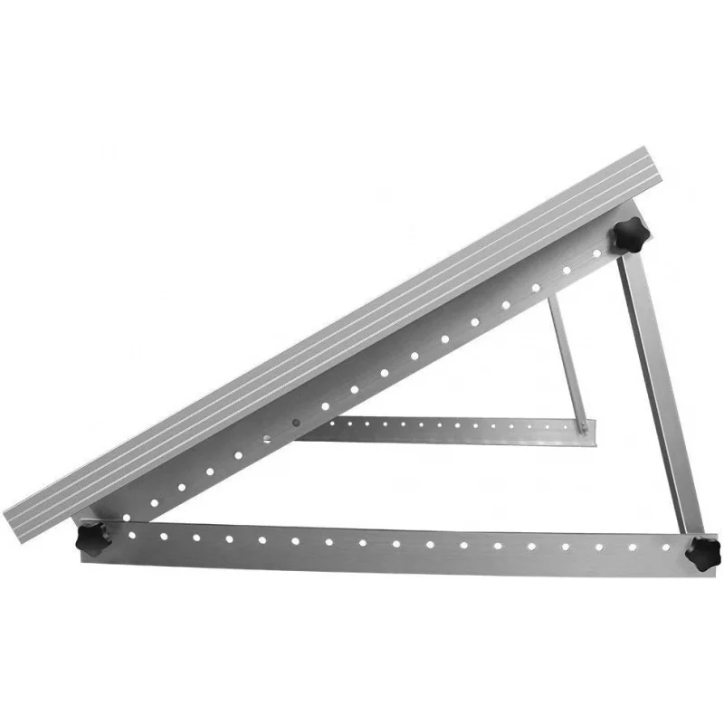 Renogy 28in AdjustablePanel Mount Brackets, with Foldable Tilt Legs on Any Flat Surface & 20FT 12AWGPanel Fema