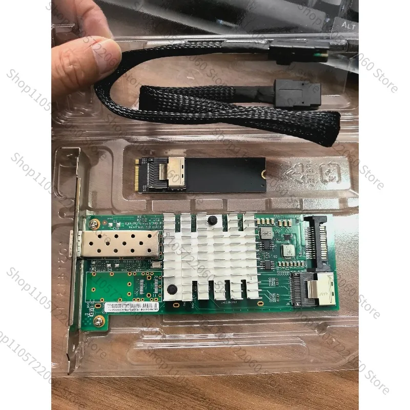 For M.2 Interface 10G Network Card, Optical Port 10G Fiber NIC, Server High Speed Network Expansion Card