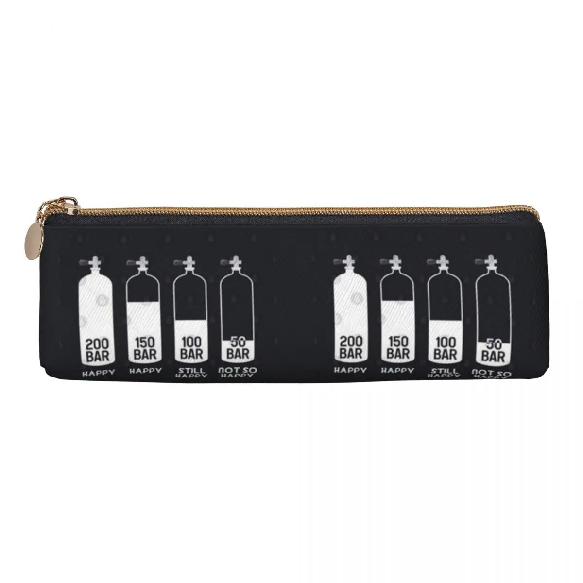 

Scuba I Am OK Diving Pencil Case Pen Holder Storage Stationery Supplies Large Storage Pen Box Pencil Bag for Boys Girls Gifts