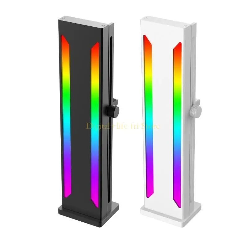 

E06D Video Card Holder Bracket Aerospace Aluminum with ARGB LED for Gaming PC